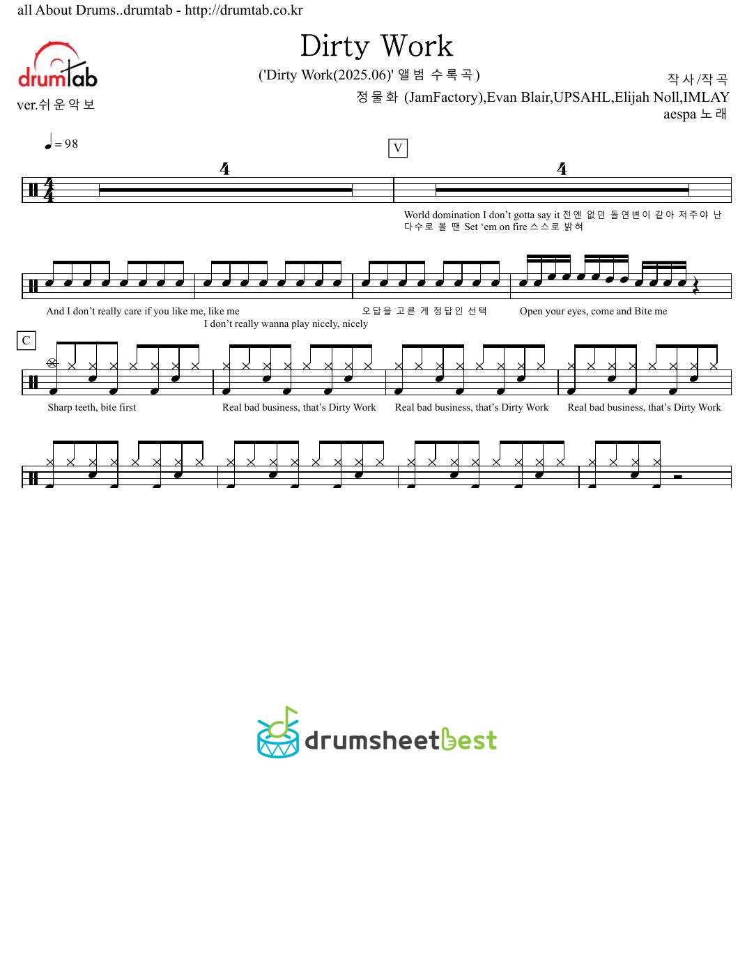 Dirty Work preview page 1