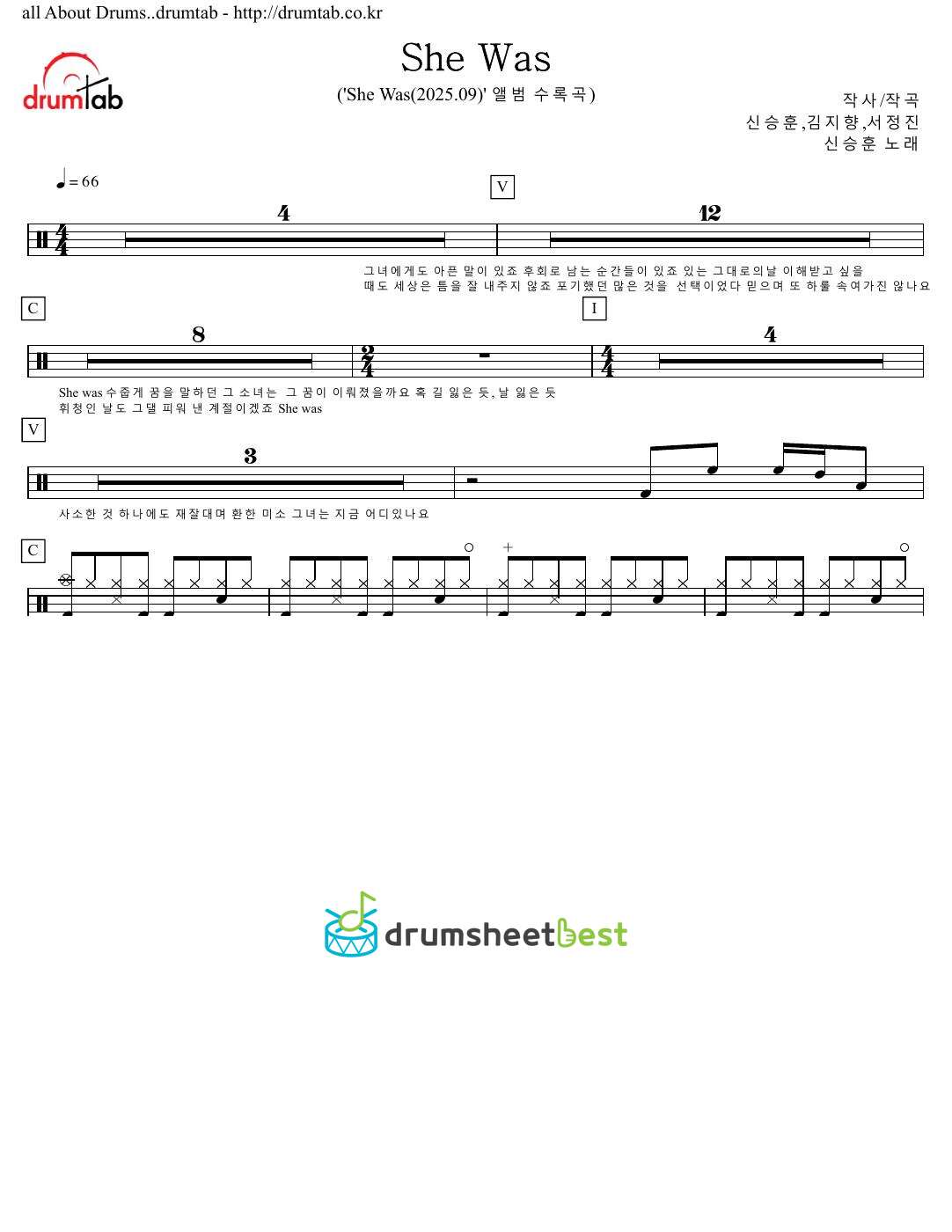 She Was preview page 1