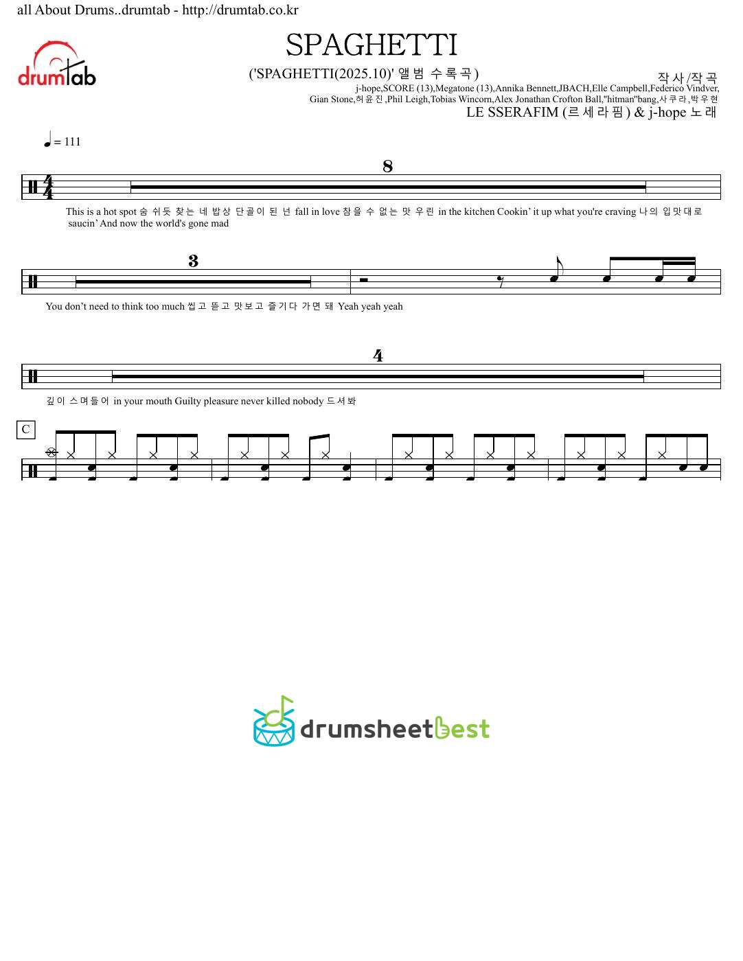 SPAGHETTI preview page 1