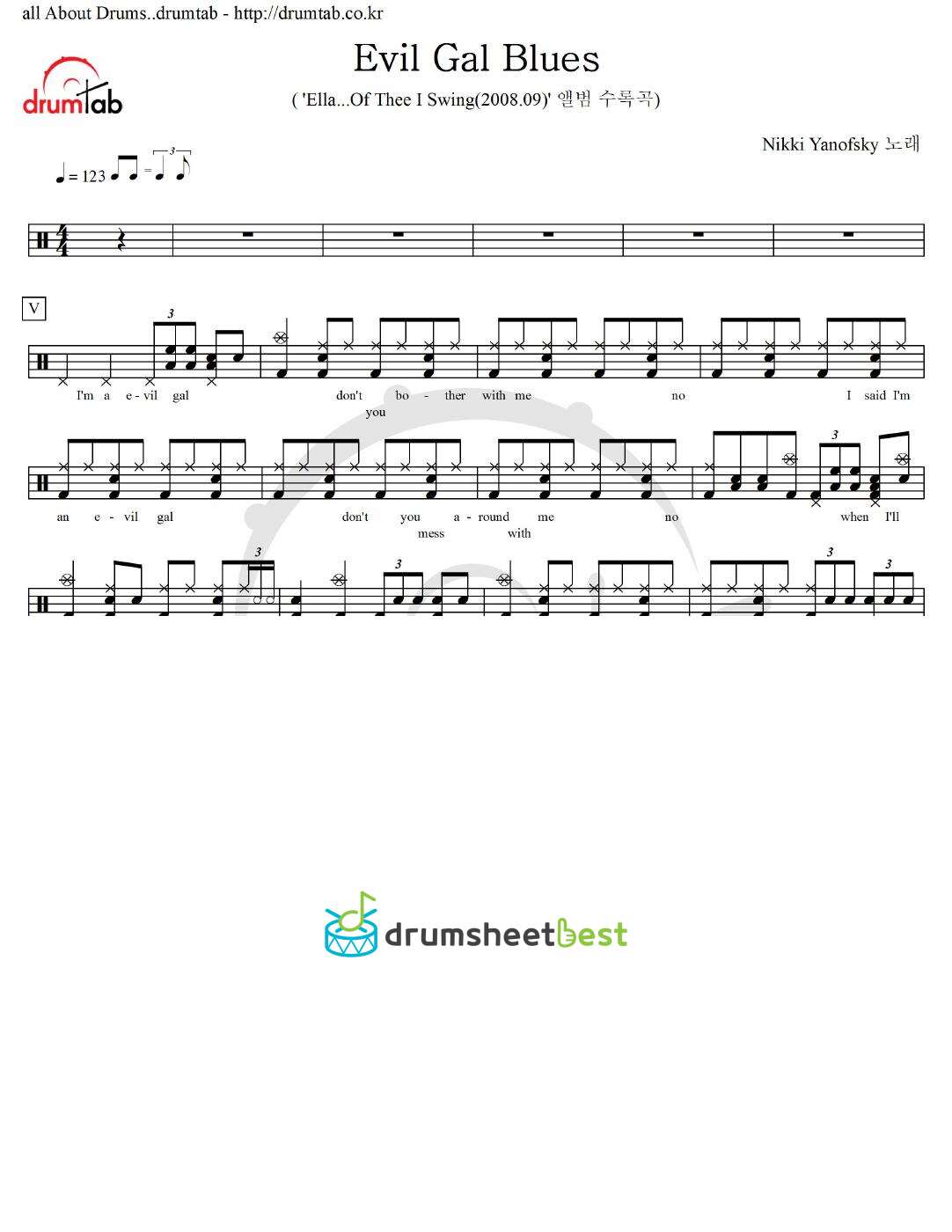 Evil Gal Blues preview page 1