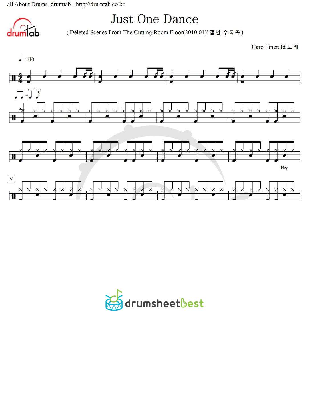 Just One Dance preview page 1