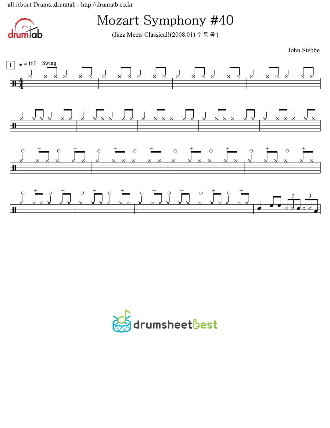 Mozart_ Symphony #40 preview page 1