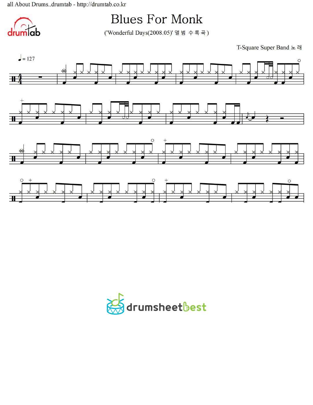 Blues For Monk preview page 1