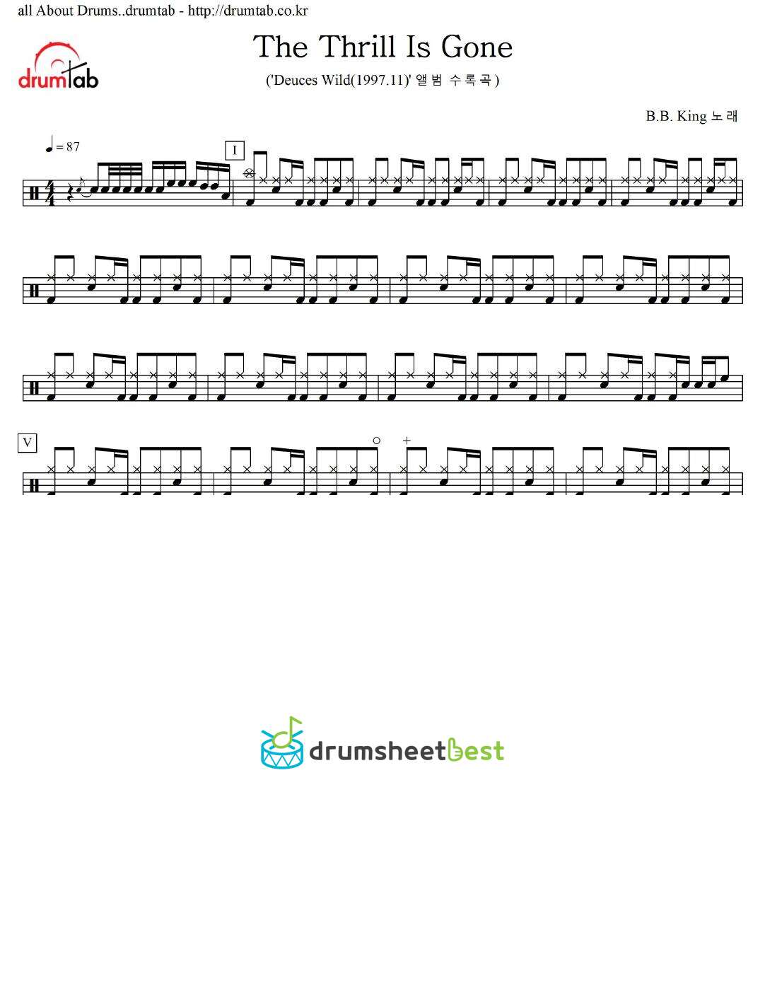 The Thrill Is Gone preview page 1