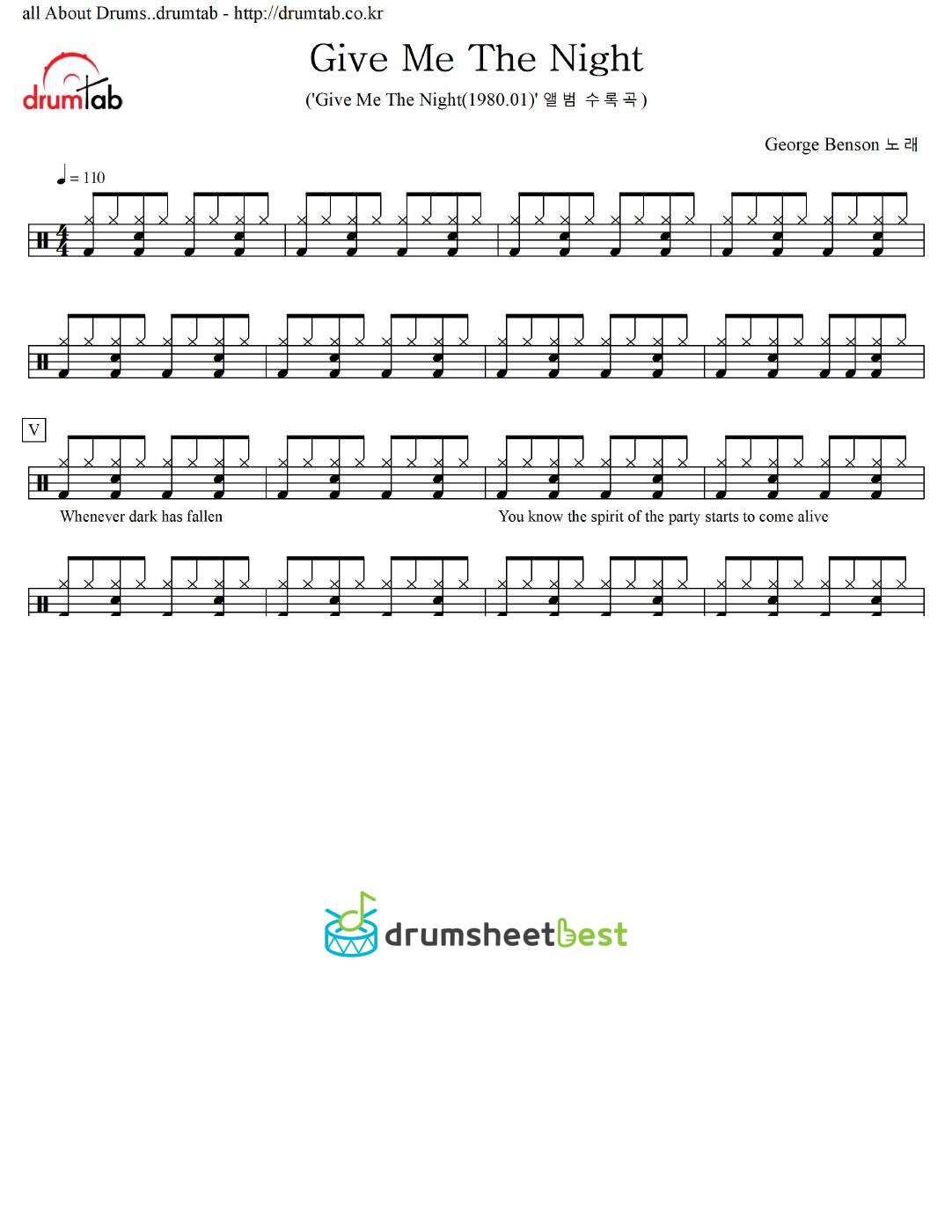 Give Me The Night preview page 1