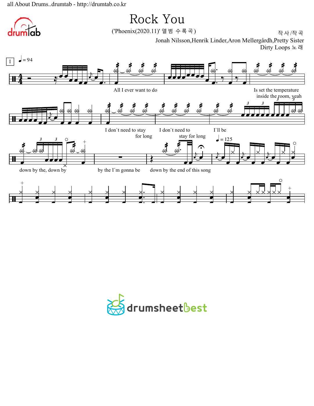 Rock You preview page 1