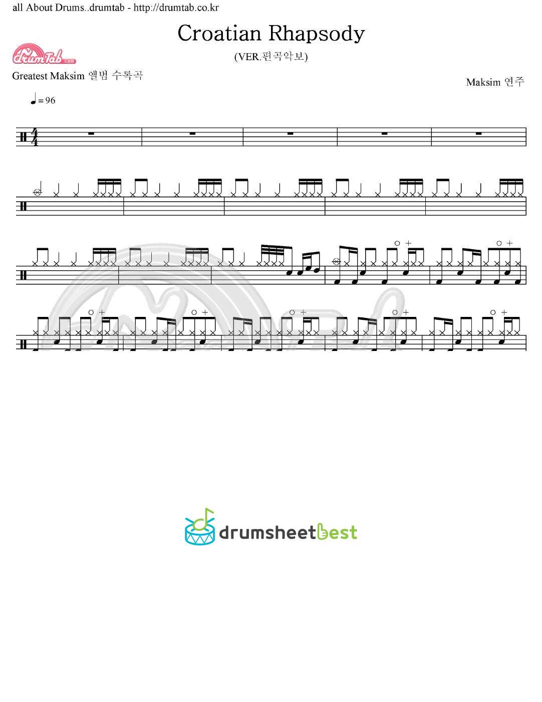 Croatian Rhapsody preview page 1