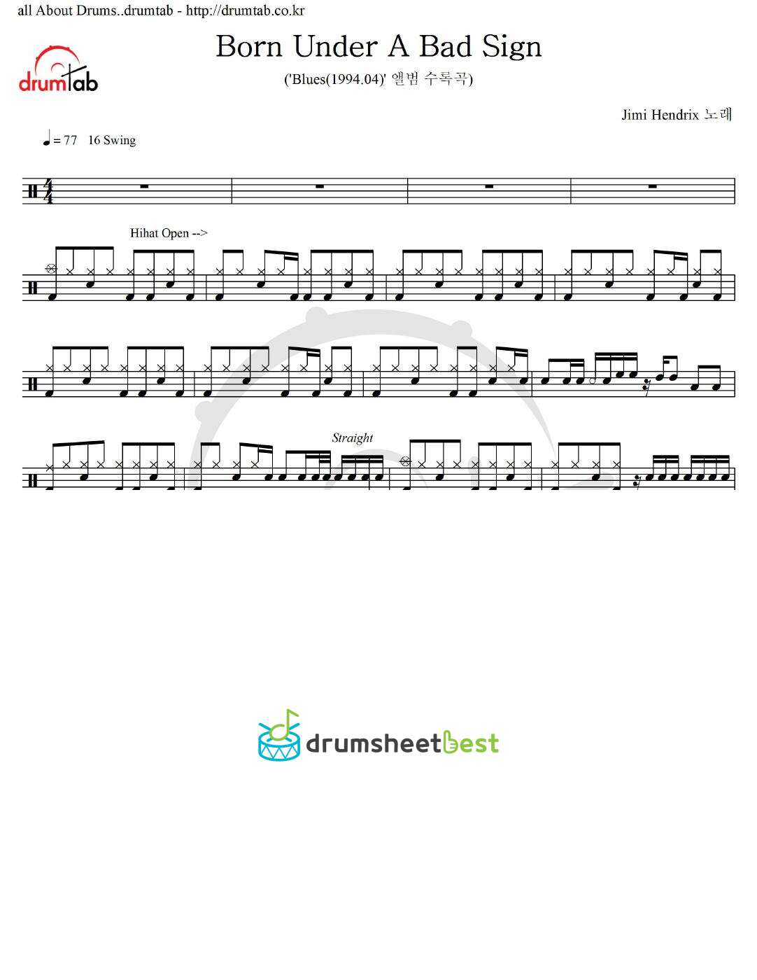 Born Under A Bad Sign preview page 1