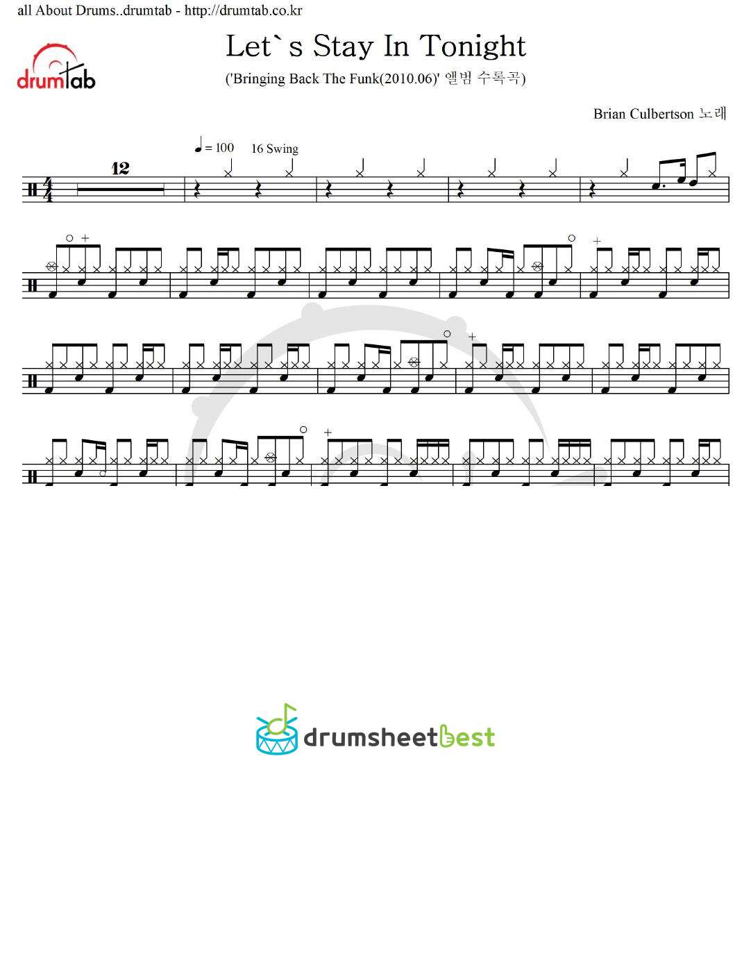 Let's Stay In Tonight preview page 1