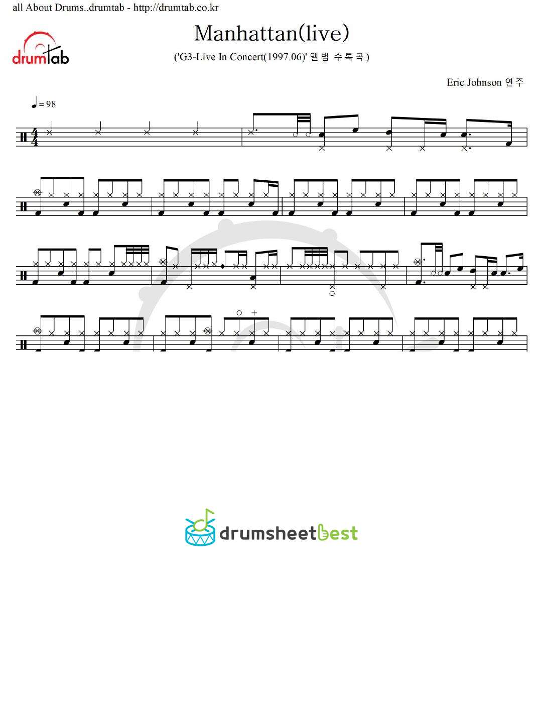 Manhattan(live) preview page 1