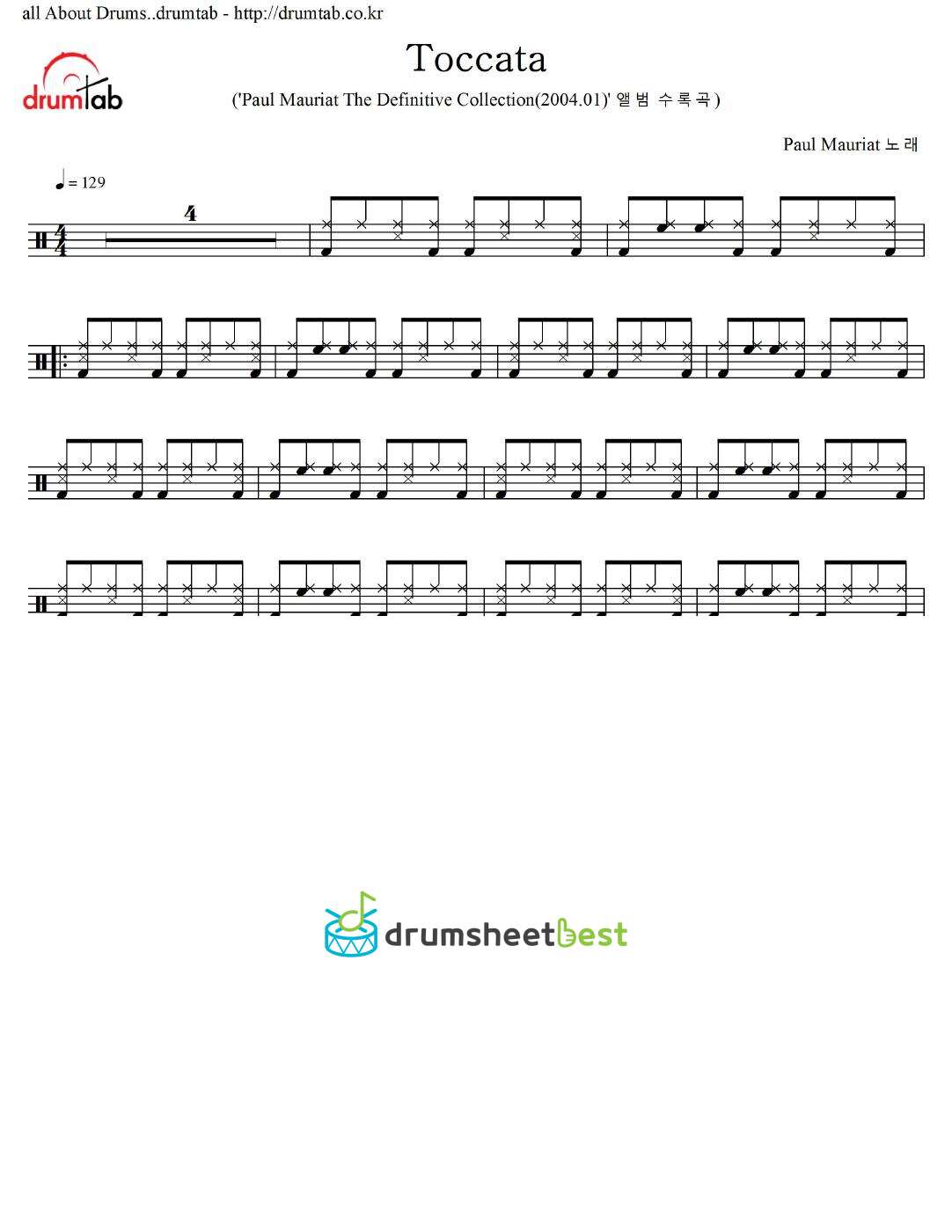 Toccata preview page 1