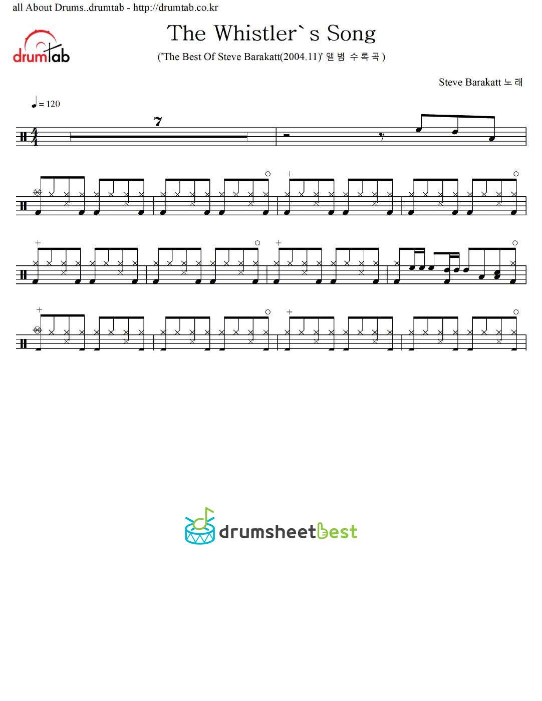 The Whistler's Song preview page 1