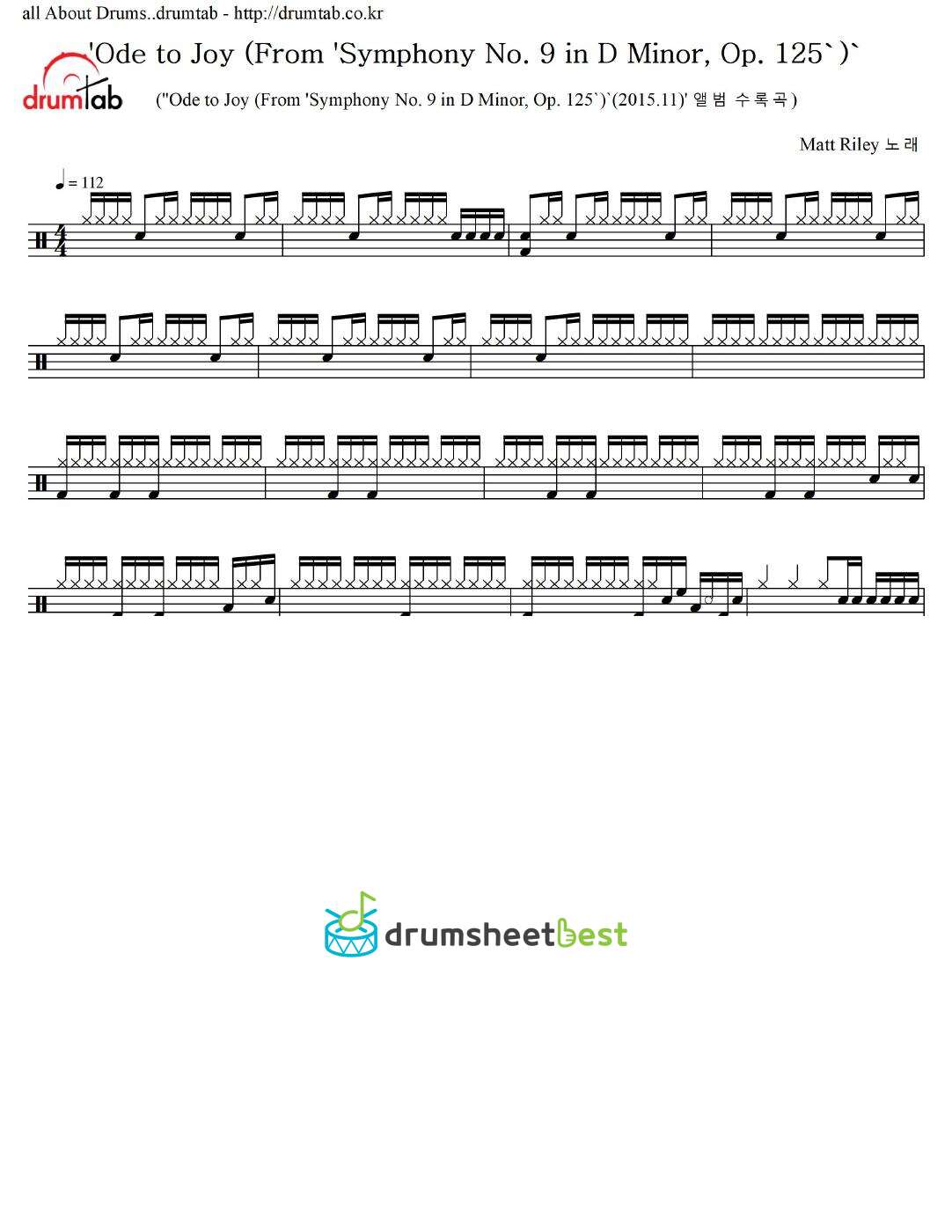 Ode to Joy preview page 1