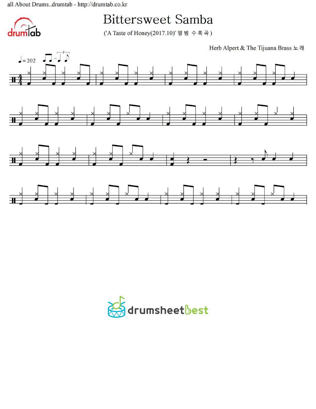 Bittersweet Samba preview page 1