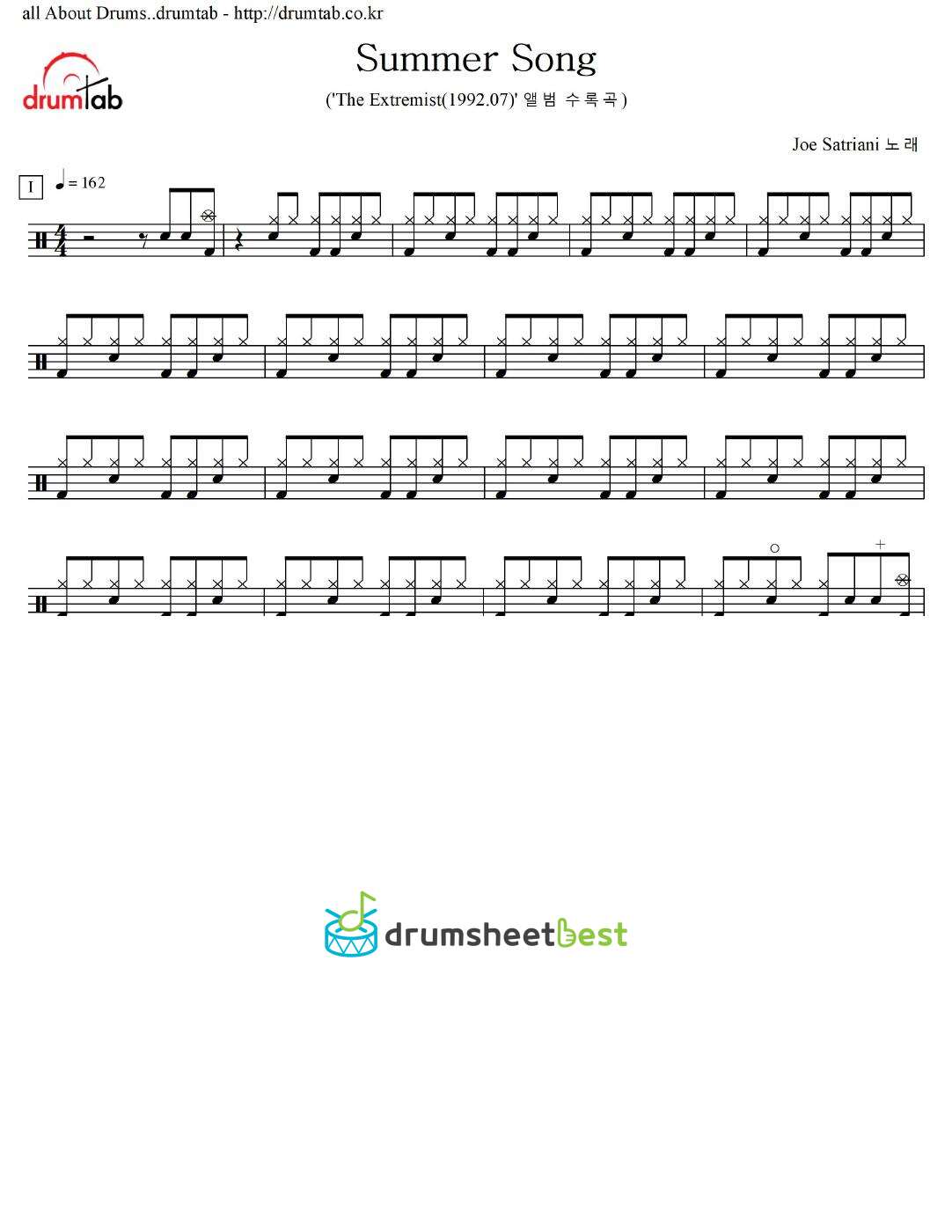 Summer Song preview page 1