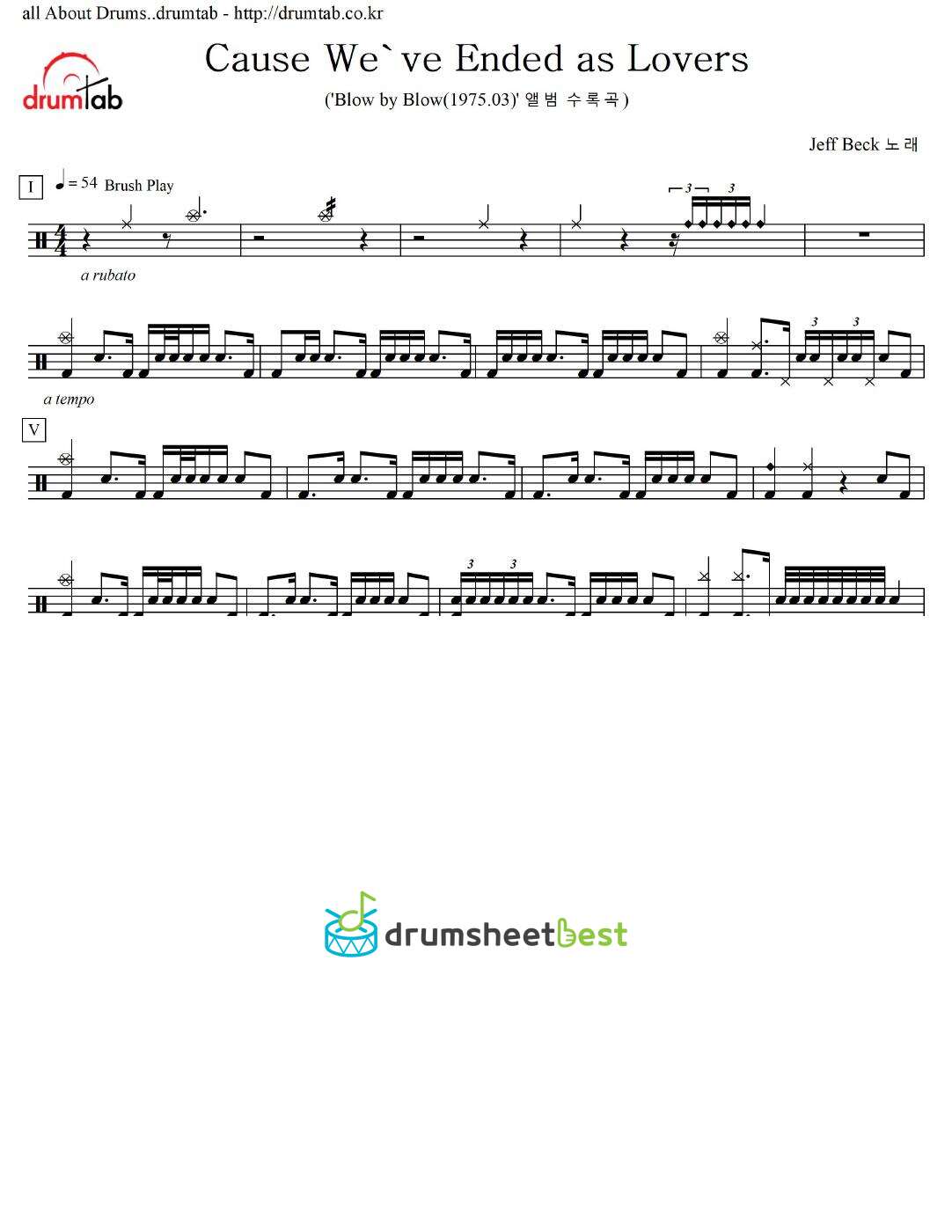 Cause We've Ended as Lovers preview page 1