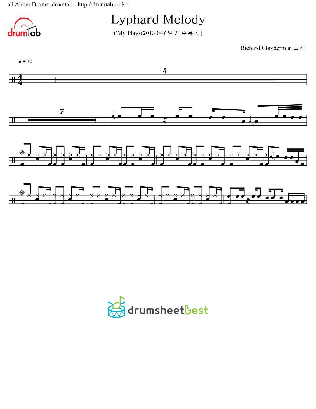 Lyphard Melody preview page 1