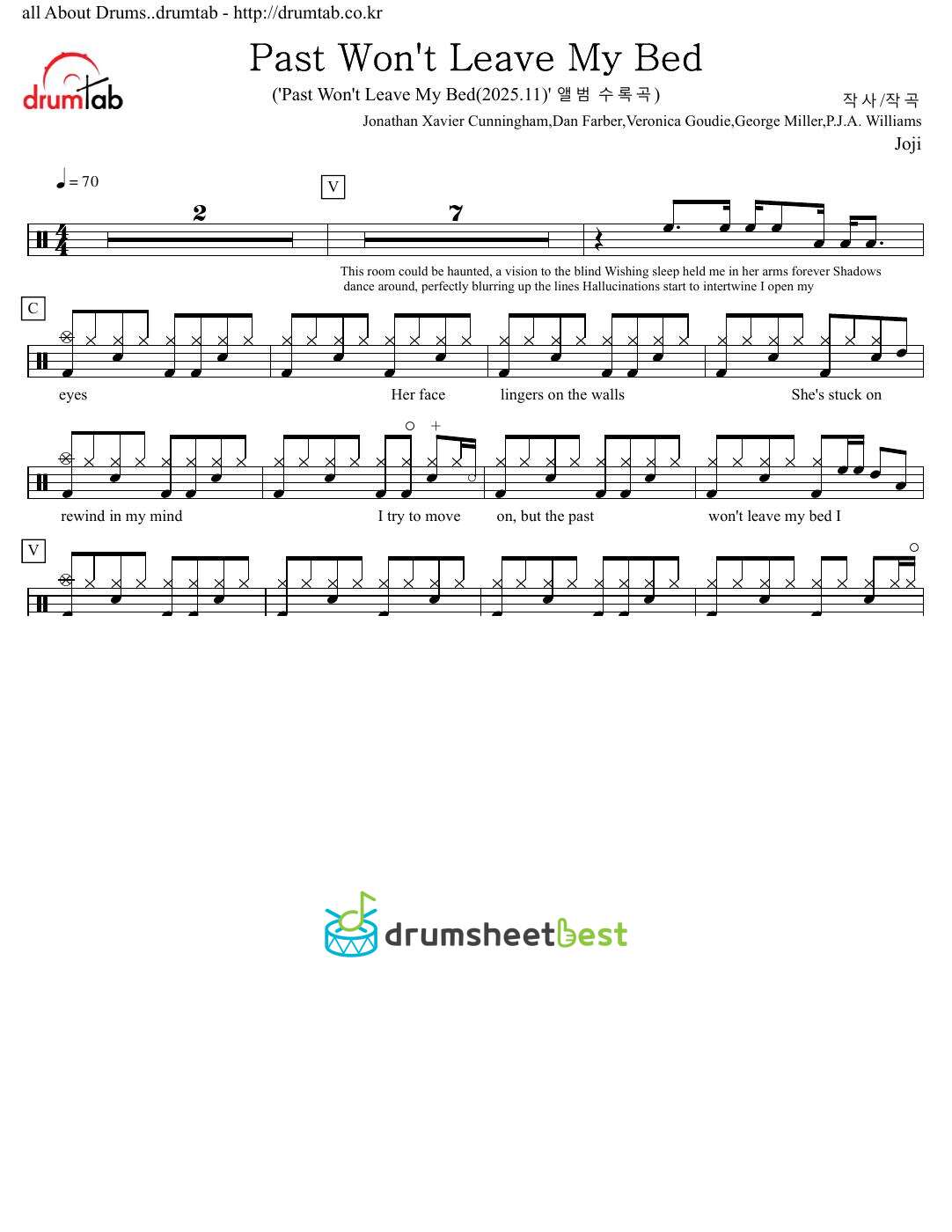 Past Won't Leave My Bed preview page 1