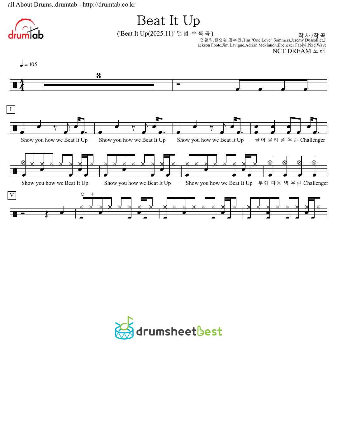 Beat It Up preview page 1