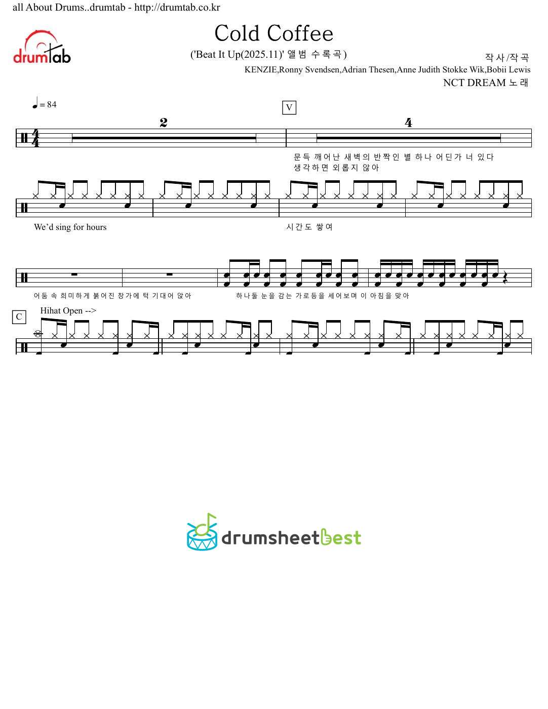 Cold Coffee preview page 1