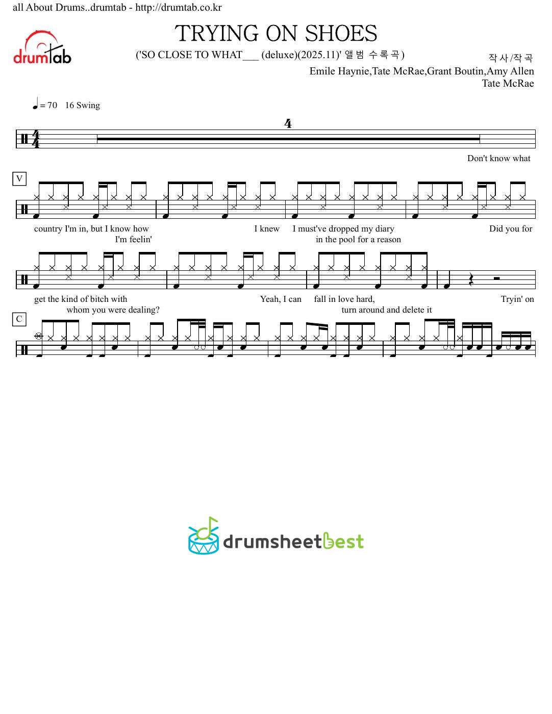 TRYING ON SHOES preview page 1