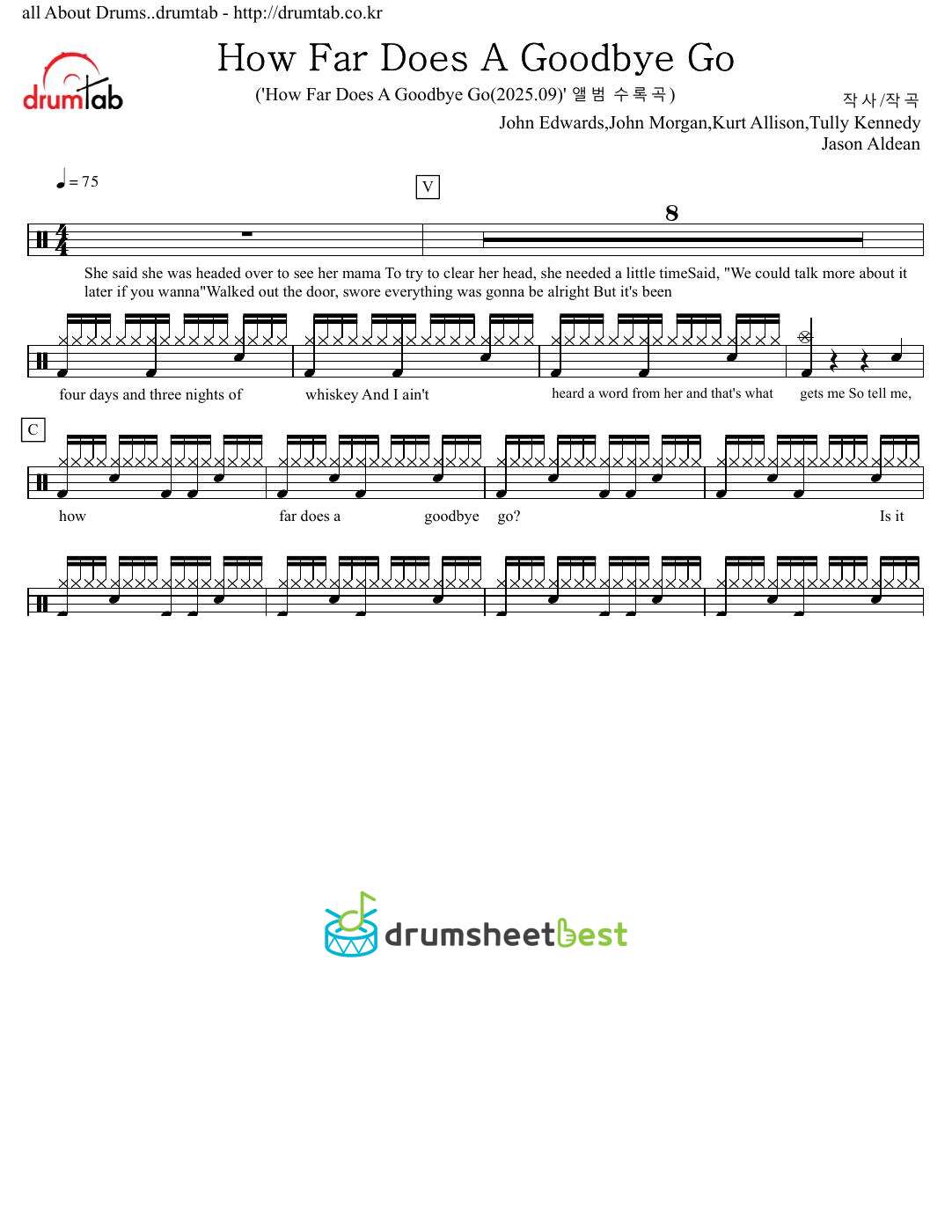 How Far Does A Goodbye Go preview page 1