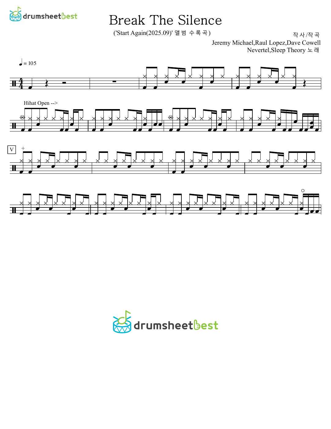 Break The Silence preview page 1