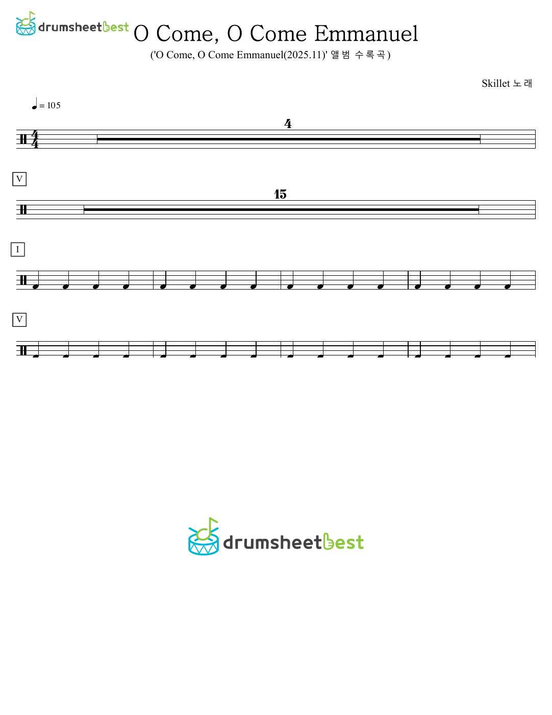O Come, O Come Emmanuel preview page 1