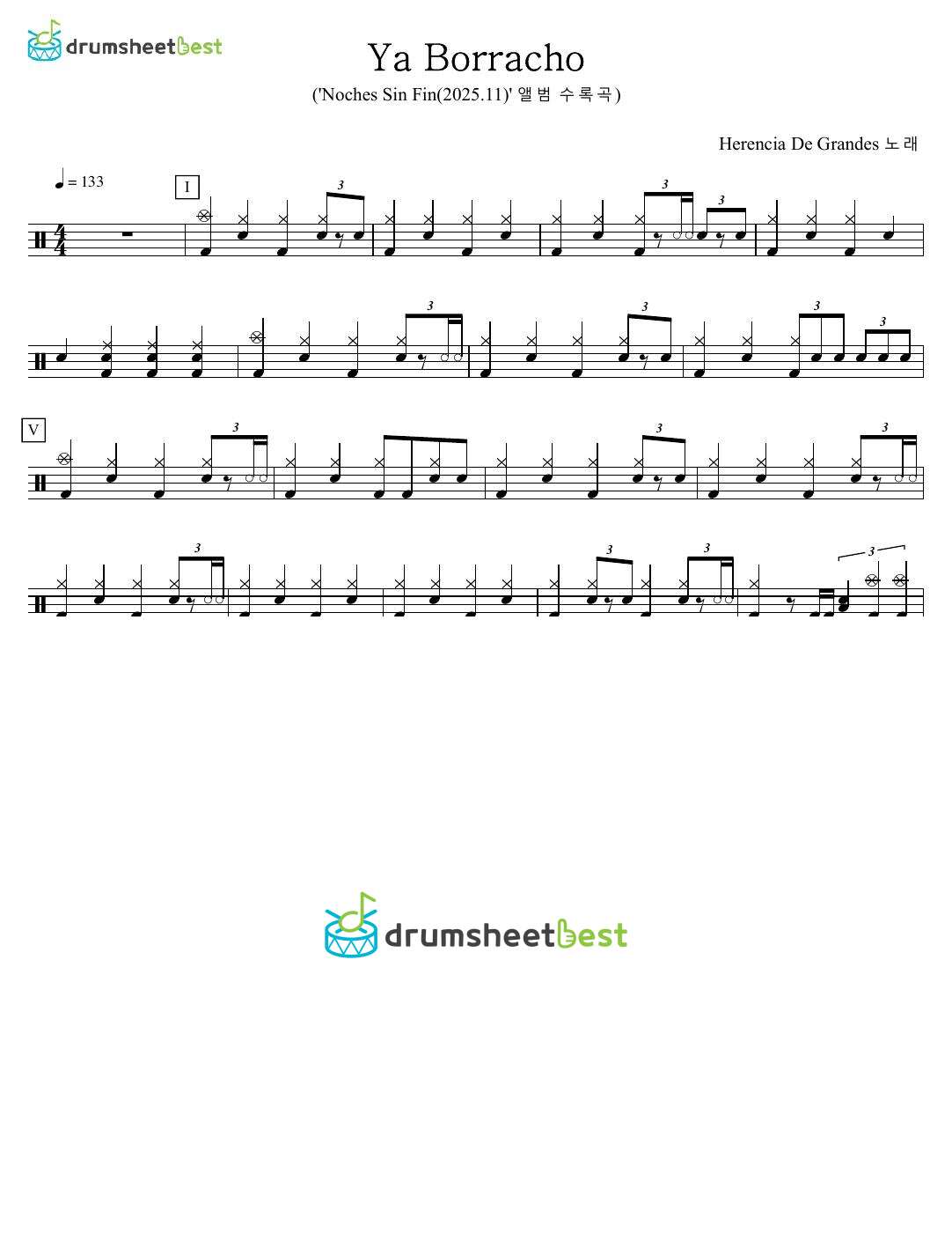 Ya Borracho preview page 1