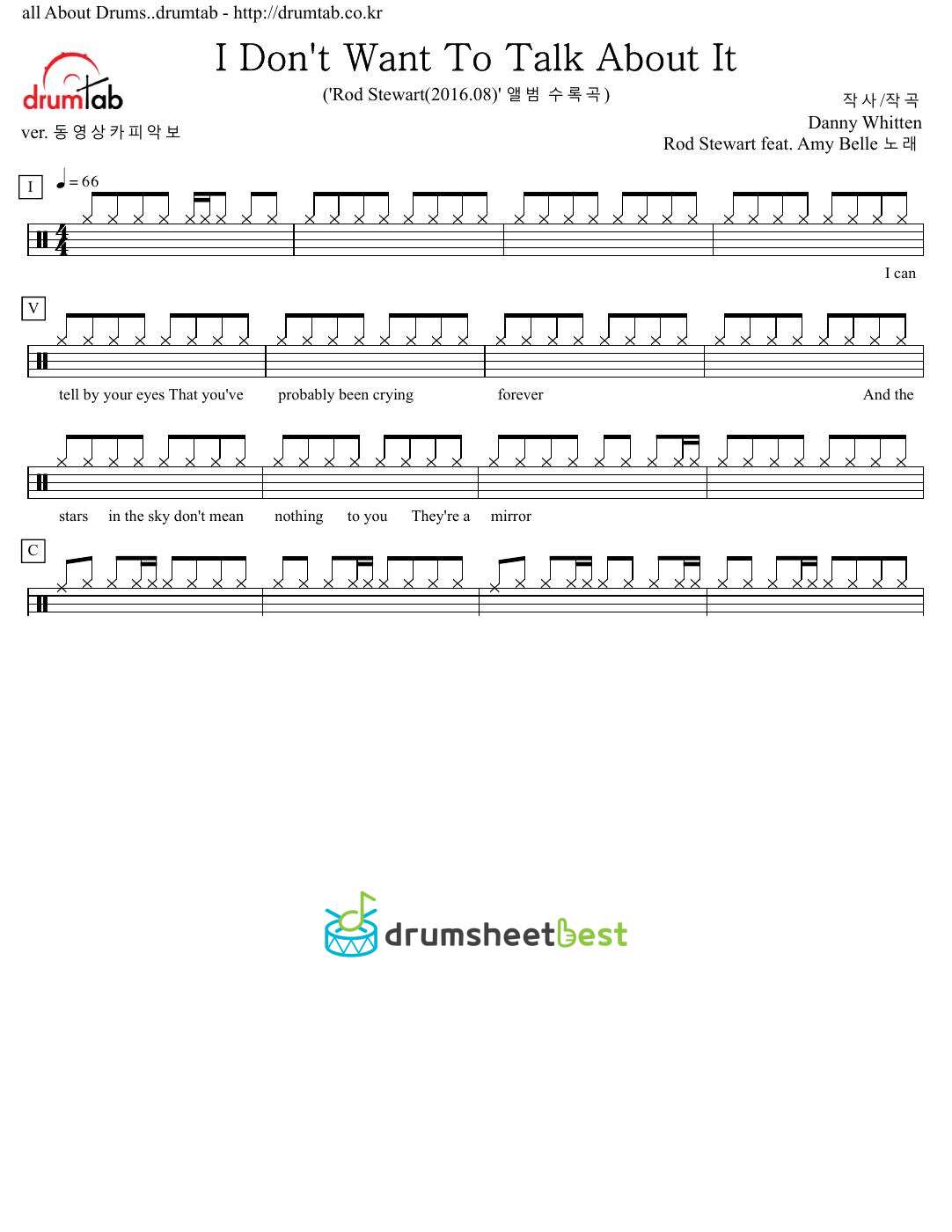 I Don't Want To Talk About It preview page 1