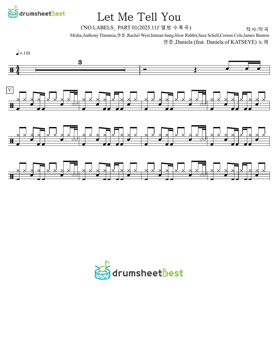 Let Me Tell You (feat. Daniela of KATSEYE) preview page 1